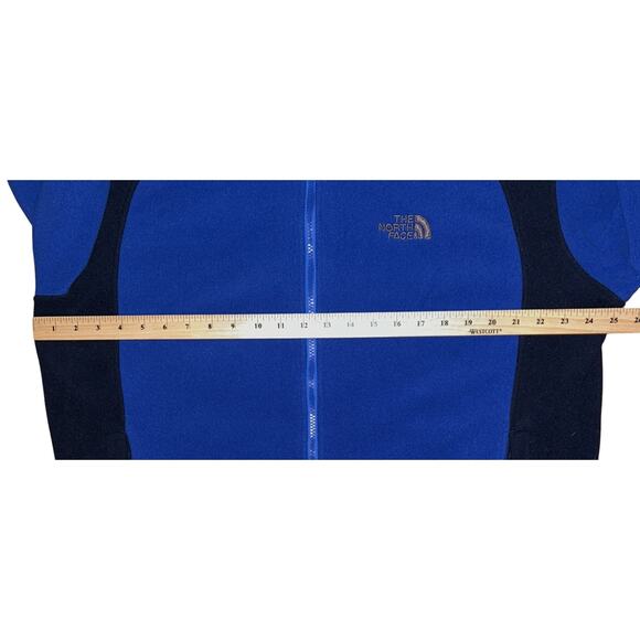 The North Face Retro Denali Fleece Full-Zip Blue & Black Jacket Men's Large - Picture 3 of 8